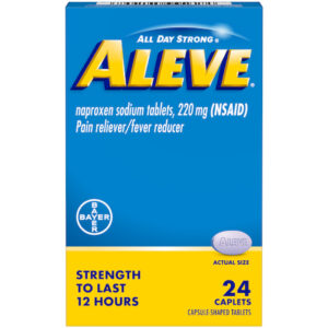 Advil Caplets, 24 Each, 6 Per Pack, 12 Per Case