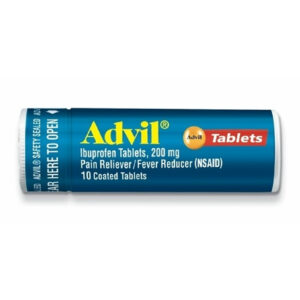 Advil Caplets, 24 Each, 6 Per Pack, 12 Per Case