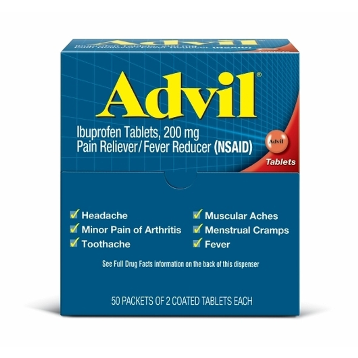Band Aid Tru-Absorb 4X4 Gauze Box, 50 Count Per Pack, 2 Packs Per Box, 9 Boxes Per Case
