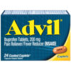Advil Dispenser Pouch, 2 Count, 50 Per Pack, 24 Per Case