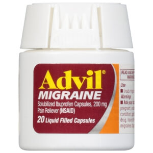 Advil Caplets, 24 Each, 6 Per Pack, 12 Per Case