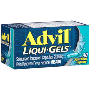 Advil Caplets, 24 Each, 6 Per Pack, 12 Per Case
