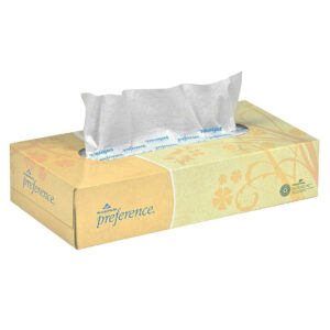 Facial Tissue,  2-ply, White, Flat Box, 100 Sheets/box, 30 Boxes/carton