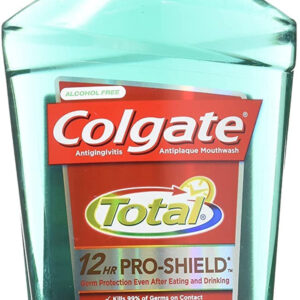 Colgate Total 12 Hour Pro-Shield Peppermint Blast Mouthwash, 16.9 Fluid Ounces, 6 Per Case