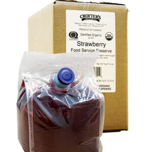 Crofters Organic Jelly Raspberry Food Service Preserve, 7.2 Kilogram, 1 Box