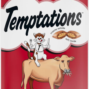 Whiskas Temptations Cat Treats Blissful Flavor, 3 Ounce, 12 Per Case