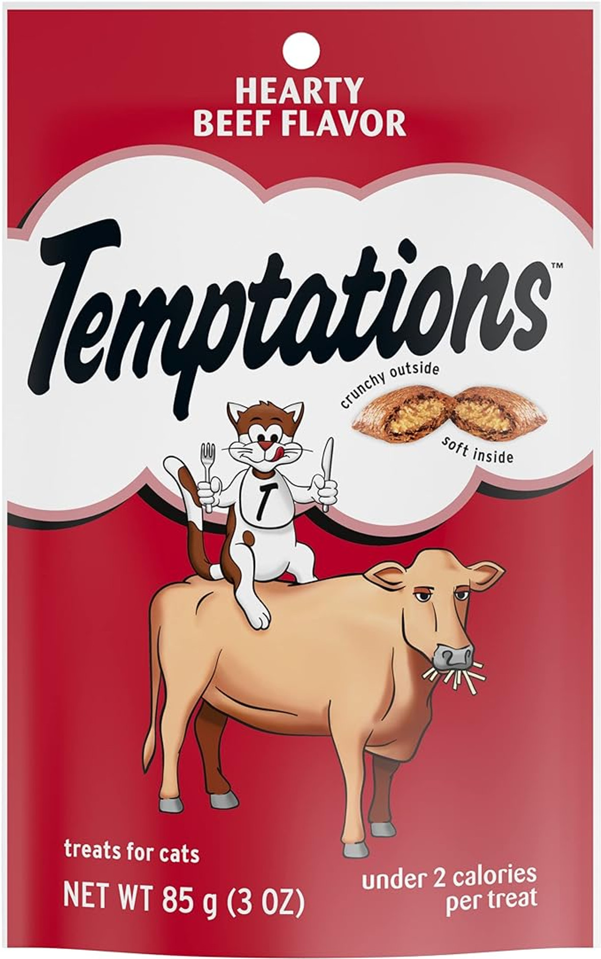 Whiskas Temptations Cat Treats Blissful Flavor, 3 Ounce, 12 Per Case