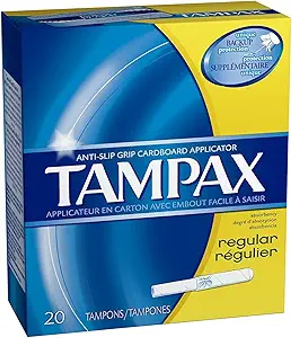 Tampax Super Absorbency Tampon, 20 Per Pack, 24 Packs Per Case