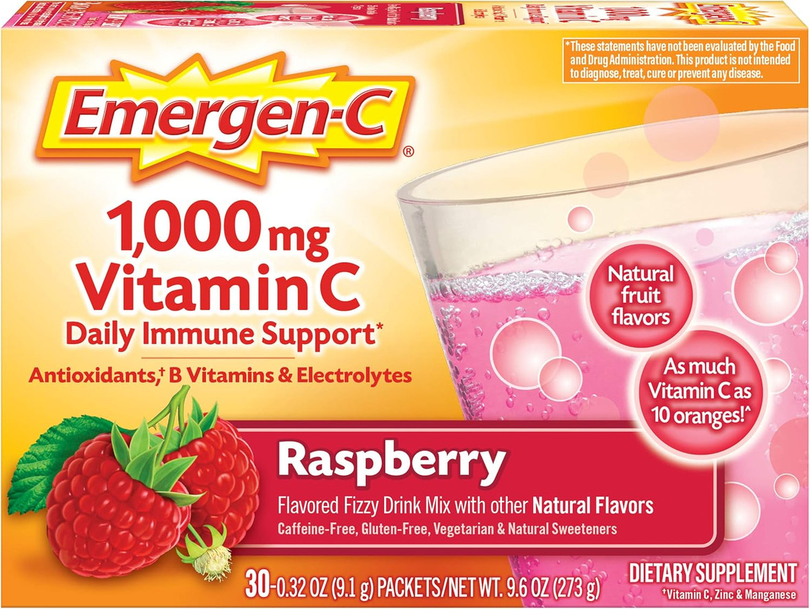 Emergen-C Vitamin C Super Orange, 30 Each, 12 Per Case