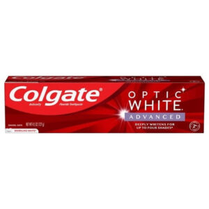 Colgate Optic White Advanced Sparkling White Toothpaste, 3.2 Ounces, 24 Per Case