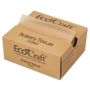 EcoCraft Ecocraft Interfolded Soy Wax Deli Sheets, 10 x 10.75, 500/Box, 12 Boxes/Carton