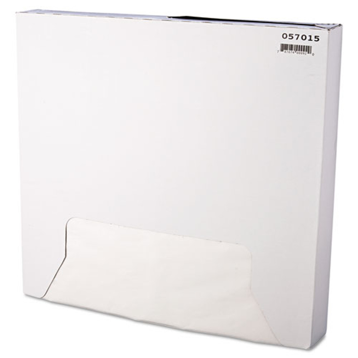 EcoCraft Grease-Resistant Paper Wraps And Liners, 12 x 12, White, 1,000/Box, 5 Boxes/Carton