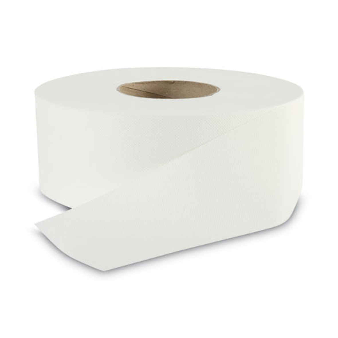 Jumbo Roll Bathroom Tissue, Septic Safe, 2-ply, White, 3.4" X 1000 Ft, 12 Rolls/carton