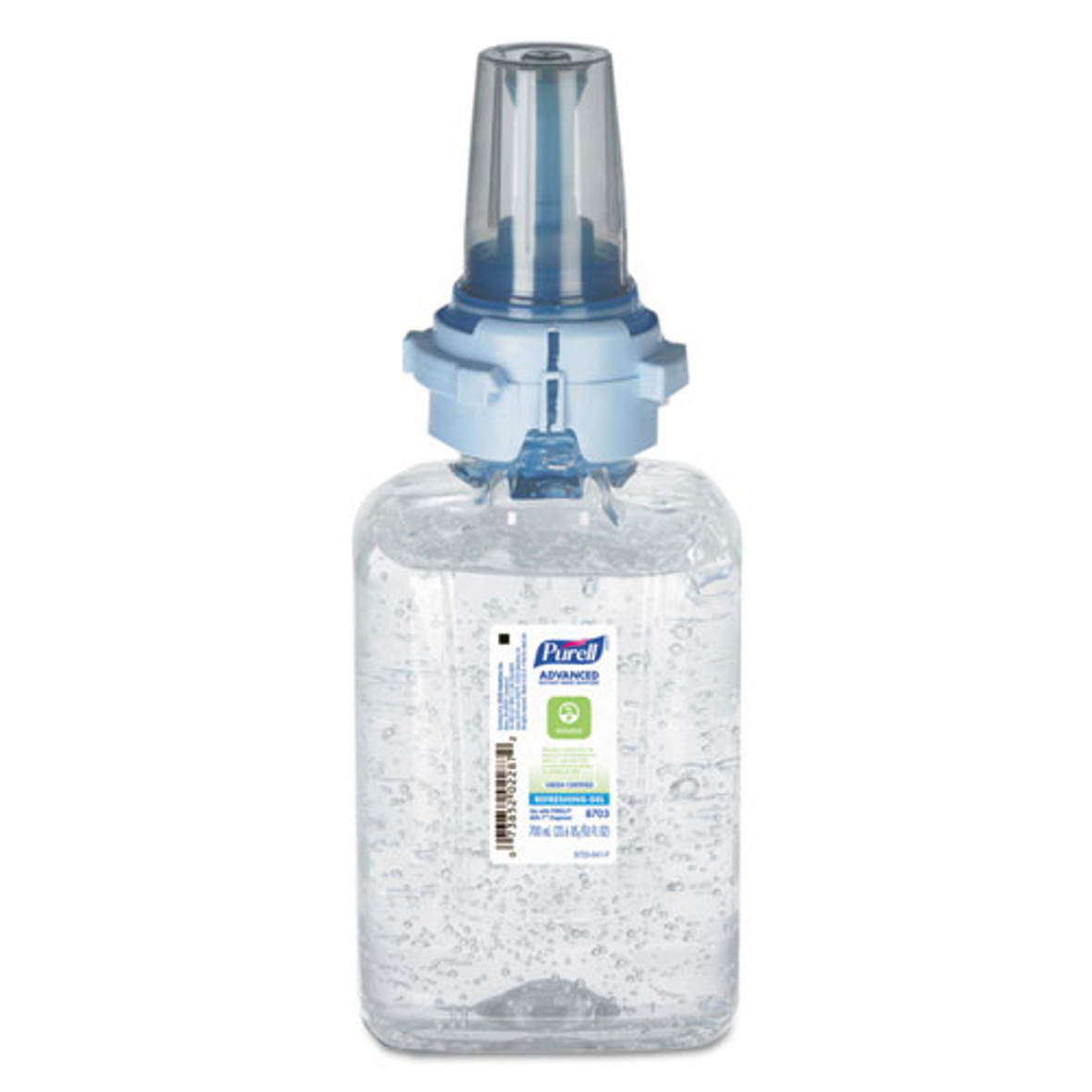 Green Certified Advanced Refreshing Gel Hand Sanitizer, For Adx-12, 1,200 Ml, Fragrance-free, 3/carton