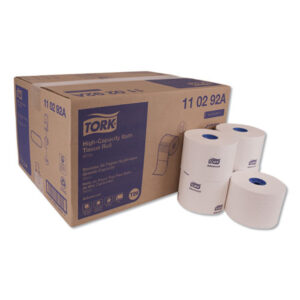 Tork® Advanced High Capacity Bath Tissue, Septic Safe, 2-Ply, Coreless, White, 1,000 Sheets/Roll, 36 Rolls/Carton