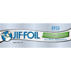 Jif Interfolded Foil Sheets 12 X 10.75, 6/Case