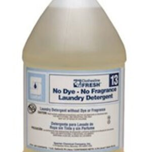 Spartan Clothesline Fresh Laundry Detergent, 1 Gallon, 4/CT