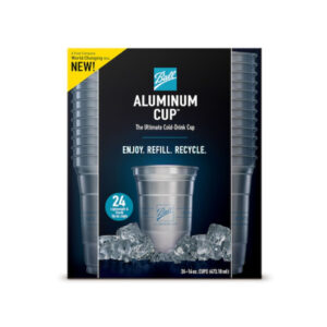 Top Cup™ Bulk - Ball Logo 16 Ounce, 600 Count, 1 Per Case