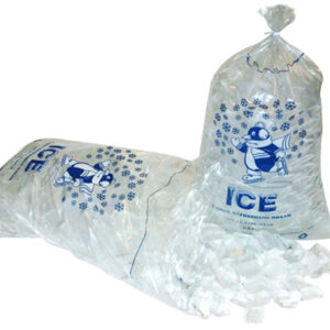 Ice Bags, 1.5 Mil, 12" X 21", Clear, 1,000/carton