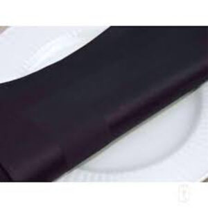 Oxford Cotton Satin Band Table Linen Napkins (22" x 22"), 1 Dozen
