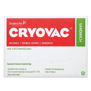 Togo! Foil Insulator Deli And Sandwich Bags, 5.25" X 12", White Unprinted, 500/carton