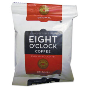 Eight O'Clock Regular Ground Coffee Fraction Packs, Original, 2 Oz, 42/Carton